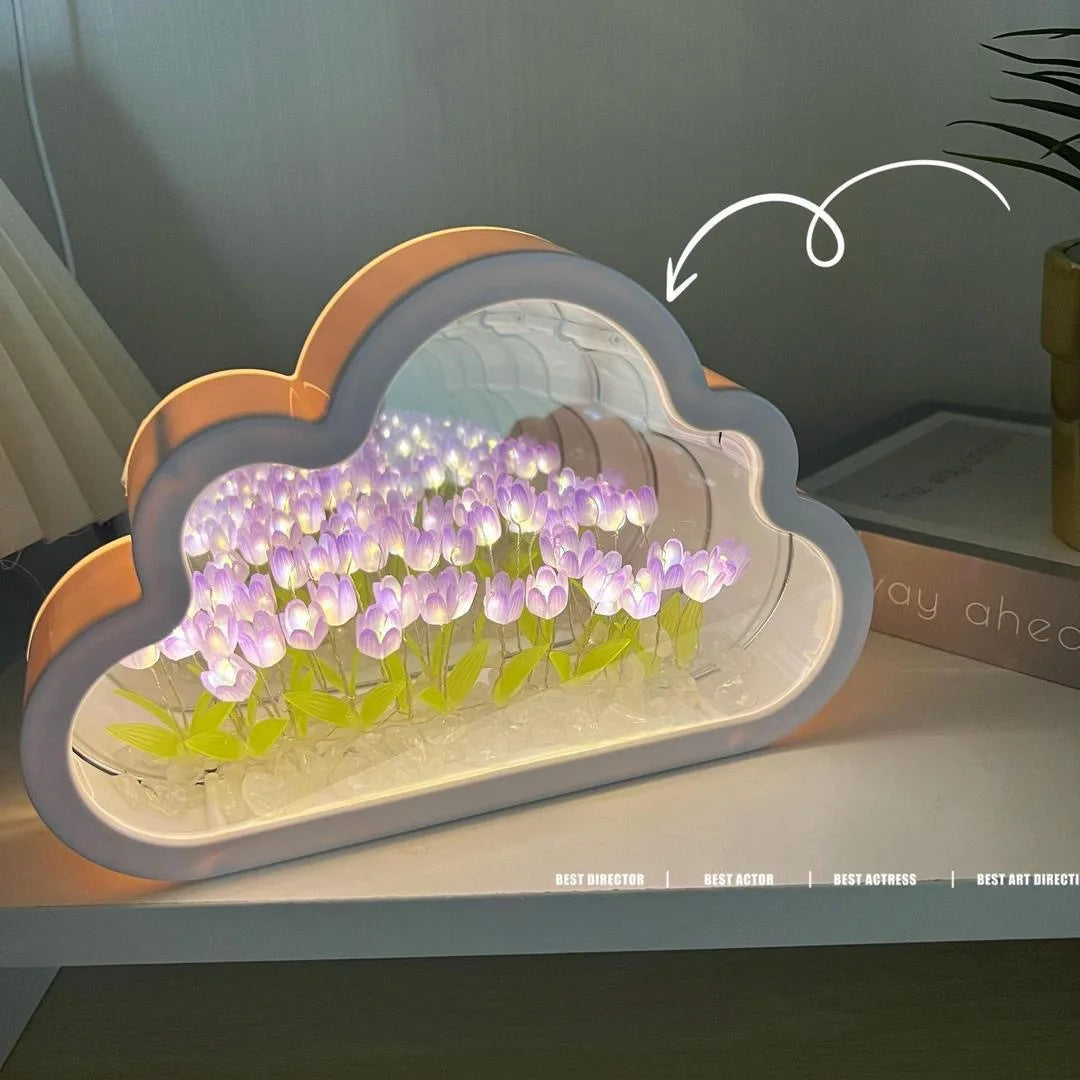Nube de tulipanes infinitos