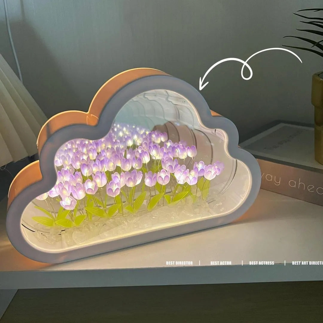Nube de tulipanes infinitos