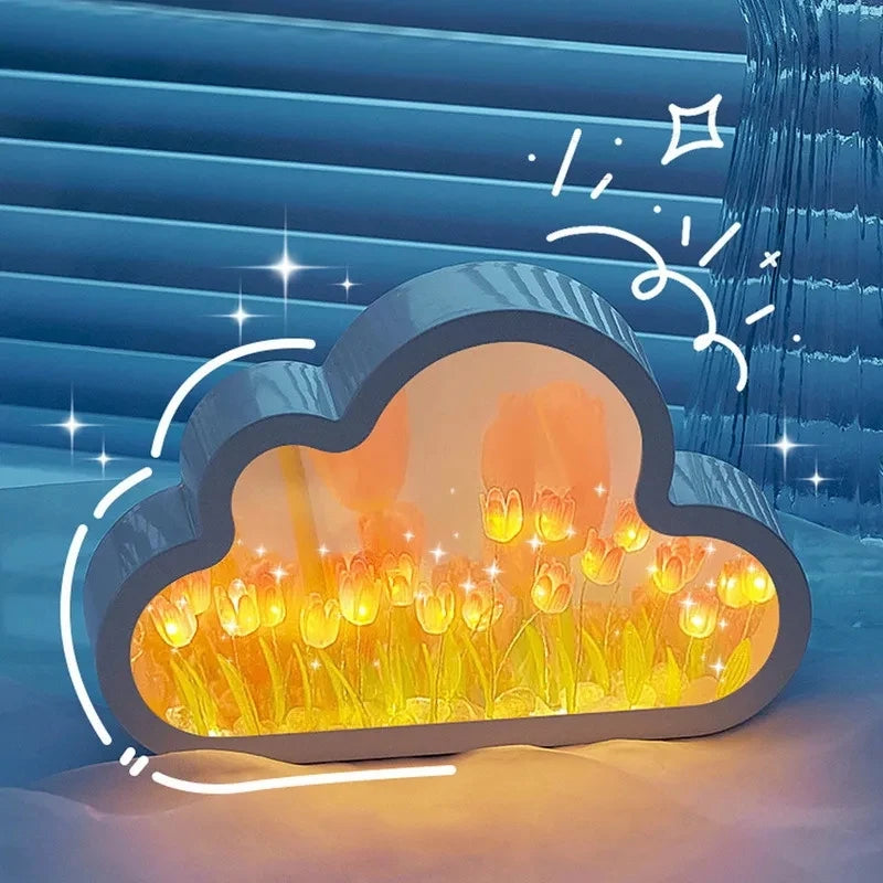 Nube de tulipanes infinitos