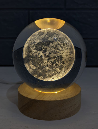 Esfera de cristal ™ | Luna